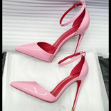 Funki Buys | Shoes | Women's Baby Pink Patent High Stilettos