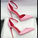Funki Buys | Shoes | Women's Baby Pink Patent High Stilettos