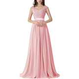 Funki Buys | Dresses | Women's Long Chiffon Evening Dress | Prom Gown