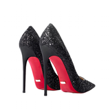 Funki Buys | Shoes | Women's Sparkly Pointed Toe Stilettos | Bridal Wedding Pumps