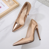 Funki Buys | Shoes | Women's Classic Stilettos | Gold Silver High Heel