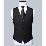 Funki Buys | Suits | Men's High Quality 3 Pcs Suit | Blazer Vest Pants