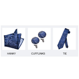 Funki Buys | Vests | Men's 4 Pcs Silk Slim Fashion Waistcoat Sets