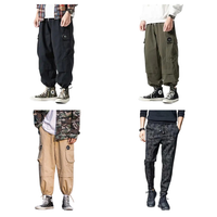 Funki Buys | Pants | Men's Loose-Fitting Cargo Track Pants