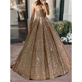 Funki Buys | Dresses | Women's Sparkly Sequins Evening Dresses | Prom