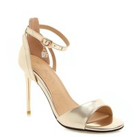 Funki Buys | Shoes | Women's Gold Silver Gladiator Stiletto Sandals