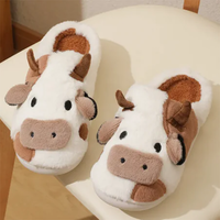 Funki Buys | Shoes | Women's Cute Soft Cow Slipper