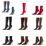 Funki Buys | Boots | Women's Stylish Lace Up Stiletto Boots