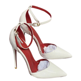 Funki Buys | Shoes | Women's Baby Pink Patent High Stilettos