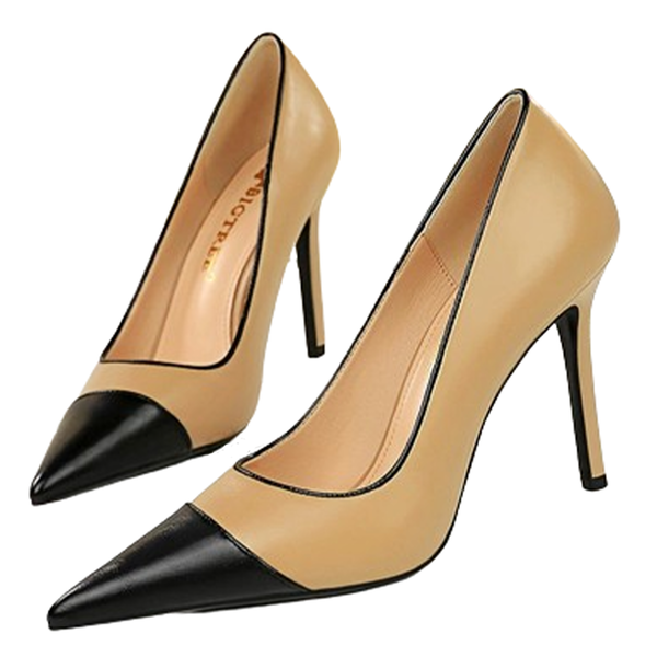 Funki Buys | Shoes | Women's Leather Pointed Toe High Heels