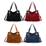 Funki Buys | Bags | Handbags | Women's Suede Shoulder Bag