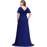 Funki Buys | Dresses | Women's Elegant Chiffon Evening Dress