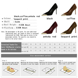 Funki Buys | Shoes | Women's Leopard Print Stilettos Metal Heel