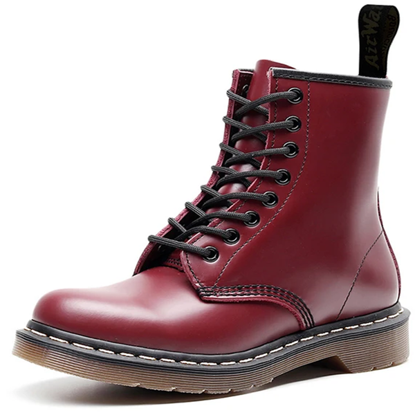 Funki Buys | Boots | Women's Men's Leather Lace Up Ankle Boots