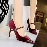 Funki Buys | Shoes | Women's Luxury Velvet Pointed Toe Stiletto Pumps