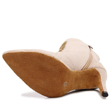 Funki Buys | Boots | Women's Lace-up Suede Dress Boots