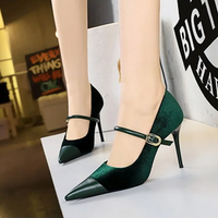 Funki Buys | Shoes | Women's Luxury Velvet Pointed Toe Stiletto Pumps