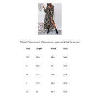Funki Buys | Dresses | Women's Leopard Print Long  Dress