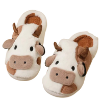 Funki Buys | Shoes | Women's Cute Soft Cow Slipper