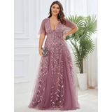 Funki Buys | Robes | Robe longue en dentelle à sequins pour femme