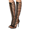 Funki Buys | Boots | Women's Roman Gladiator Lace Up Stilettos