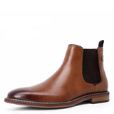 Funki Buys | Boots | Men's Genuine Leather Chelsea Luxury Boots