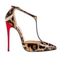 Funki Buys | Shoes | Women's Patent High Heel T-Strap Stilettos