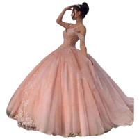 Funki Buys | Dresses | Women's Tulle Princess Ball Gown | Quinceanera