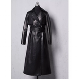 Funki Buys | Jackets | Women's Aligator Print Faux Leather Coat