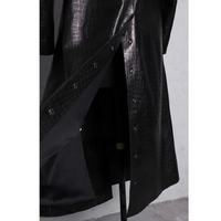 Funki Buys | Jackets | Women's Aligator Print Faux Leather Coat