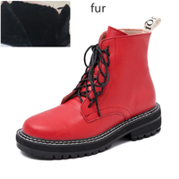 Funki Buys | Boots | Women's Real Leather Lace Up Ankle Boots
