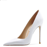 Funki Buys | Shoes | Women's White Patent Leather Stilettos