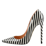 Funki Buys | Shoes | Women's Luxury Striped High Heel Stilettos