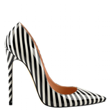 Funki Buys | Shoes | Women's Luxury Striped High Heel Stilettos