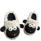 Funki Buys | Shoes | Women's Cute Little Sheep Cotton Slippers