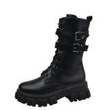 Funki Buys | Boots | Women's Chunky Motorcycle Punk Boots