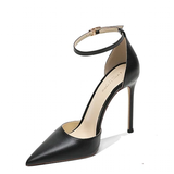 Funki Buys | Shoes | Women's Genuine Leather Pointed Toe Stiletto Pumps