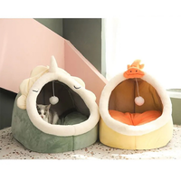 Funki Buys | Pet Beds | Cat Bed | Warm Cozy Kitten Cat Cave