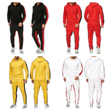 Funki Buys | Activewear | Men's 2pcs Hooded Sports Track Suits