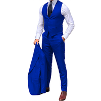 Funki Buys | Suits | Men's Slim Fit Formal Wedding Tuxedos 3Pc