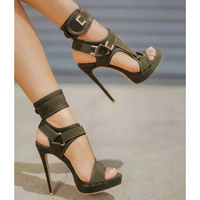 Funki Buys | Shoes | Women's Sky High Strappy Platform Sandal