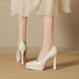 Funki Buys | Shoes | Women's Elegant Patent High Heel Pumps