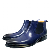 Funki Buys | Boots | Men's Luxury Genuine Leather Chelsea Ankle Boots