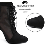 Funki Buys | Boots | Women's Mesh Stiletto Latin Dance Boots
