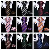 Funki Buys | Neckties | Men's Classic Formal 3pcs Tie Set
