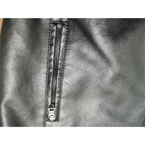Funki Buys | Jackets | Men's Thin Faux Leather Bomber Jacket