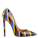 Funki Buys | Shoes | Women's Luxury Striped High Heel Stilettos