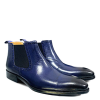 Funki Buys | Boots | Men's Luxury Genuine Leather Chelsea Ankle Boots