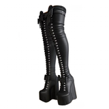 Funki Buys | Boots | Women's Over Knee Butterfly Bow Boots