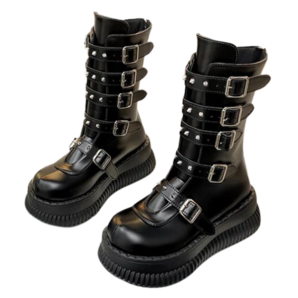 Punk biker boots shop